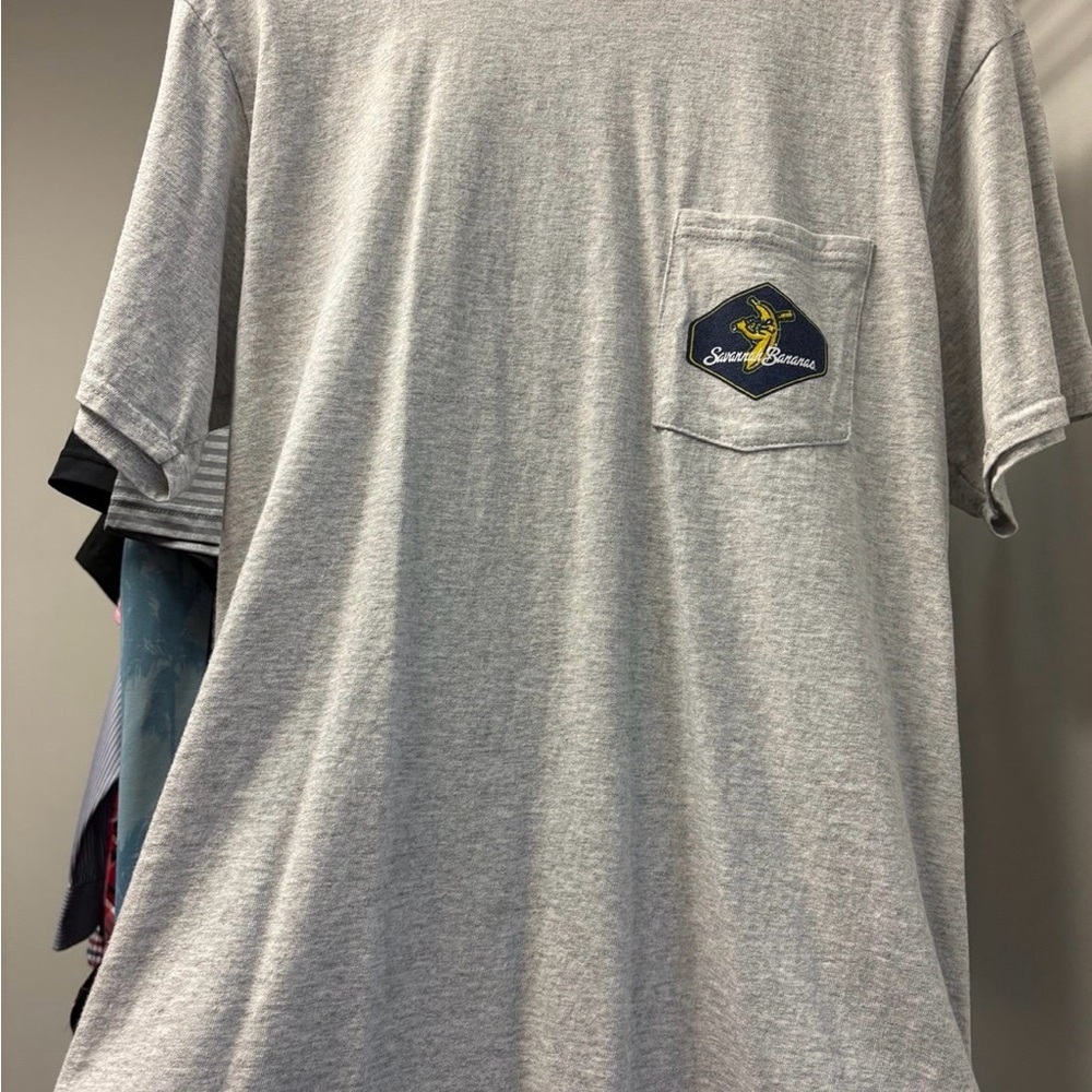 Gray Savannah Bananas short sleeved tshirt